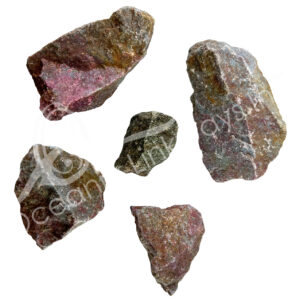 (CLOSE OUT) ROUGH - RUBY WITH KYANITE 3-16"