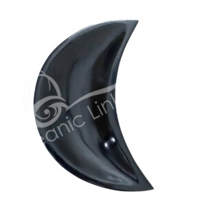 Black Soapstone Moon Crescent Bowl
