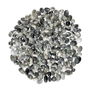 Black Moonstone Tumbled Stones