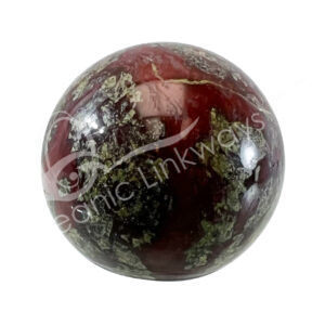 Polished Dragonblood Jasper Sphere