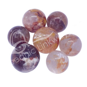 Polished Red Hematoid Quartz Marble