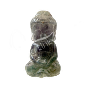 Fluorite Buddha Carving