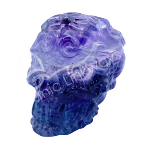 Fluorite Skull Carving