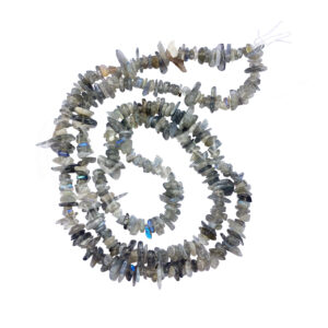 CHIPS NECKLACE - LABRADORITE (5-8 MM) 32"L