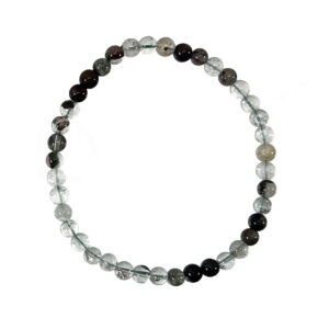 BRACELET - PHANTOM QUARTZ, GREEN (4-5 MM) 7.15-7.25"