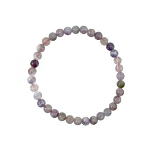 CHERRY BLOSSOM TOURMALINE BRACELET 4-6 MM BEADS 7.15-7.25"