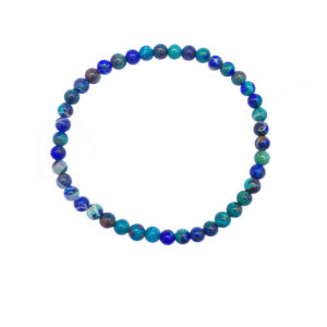 BRACELET - AZURITE/MALACHITE (4 MM) 7.15-7.25"