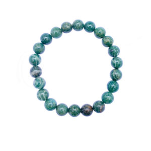 BRACELET - JADE, AFRICAN (8 MM) 7.15-7.25"