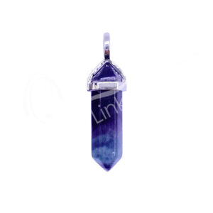 Fluorite Double Terminated Point Pendant (Pack of 3)