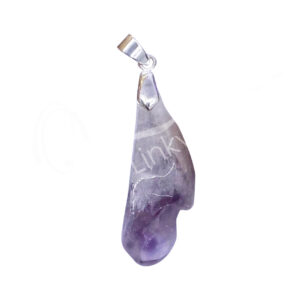 (CLOSE OUT) PENDANT - POINT POLISHED AMETHYST & CITRINE MIXED (SET OF 5) 1.5-2"