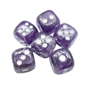 Amethyst Dice 0.5"