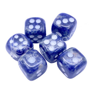 Sodalite Dice 0.5"