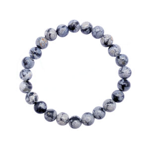 Snowflake Obsidian Bracelet