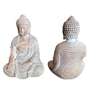 NATURAL BUDDHA TOUCHING THE EARTH 3.45"L X 5"H