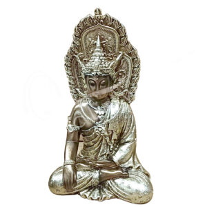 BALINESE GOLD BUDDHA STATUE 5.10"L X 8.60"H
