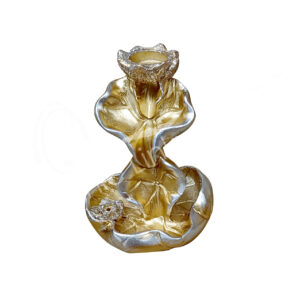COPPER LOTUS BACKFLOW CONE BURNER - 2.75"L X 3.45"H