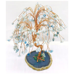 Willow Aquamarine 216 Beads