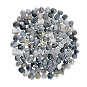 Blue Agate Tumbled Stones