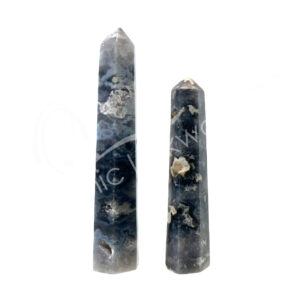Polished Blue Agate Obelisk