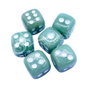 Green Aventurine Dice .5"