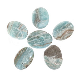 Blue Aragonite Worry Stones