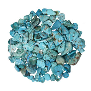 Flat Real Turquoise Slice