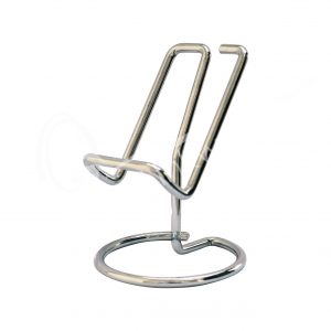 Silver Metal Stand 3 X 4.25"