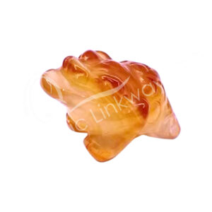 Carnelian Money Toad Carving