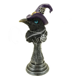 Raven Witch Statue