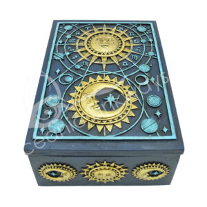 Celestial Navy Blue Box 5.60"L X 4.15"W X 2.20"H