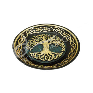 Black & Gold Tree of Life Incense Holder