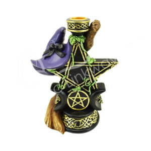 Witch's Pentagram Cone Incense Holder
