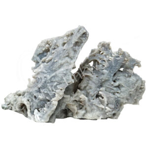 CLUSTER - CHALCEDONY & BLUE CORAL STALACTITE 15 X 10"