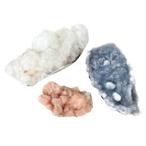 CLUSTER - APOPHYLLITE & STILBITE 3-8"