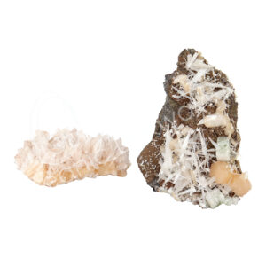 SPECIMEN - SCOLECITE ON STILBITE BASE 3-12"