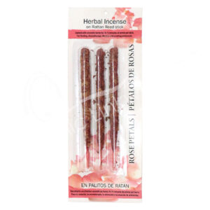 Rose Herbal Resin Sticks Incense (Pack of 3)