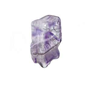 Amethyst Slice with 2 mm Hole Pendant