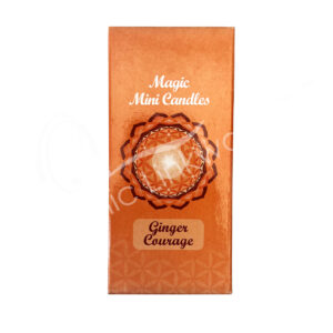 Orange Ginger Scented Mini Candle for Courage 4.75-5" Pack of 20