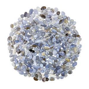 Blue Lace Agate Tumbled Stones