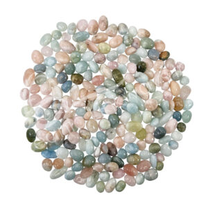 Polished Morganite Tumbled Stones