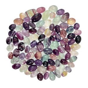 Multicolor Fluorite Ex Tumbled Stones