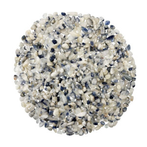 Blue Rutilated Quartz Tumbled Chips