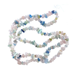 Morganite Chips Necklace