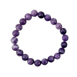 BRACELET - LEPIDOLITE (8-8.5 MM) 7.15-7.25"
