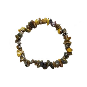 Tiger Eye Chips Bracelet