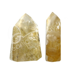 Polished Golden Healer Quartz Obelisk 6 Sides