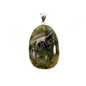 (CLOSE OUT) STERLING SILVER - PENDANT LABRADORITE 40-75 MM