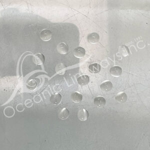 Round White Moonstone Cabochon