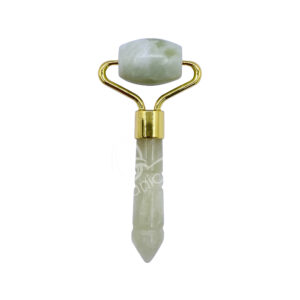 (CLOSE OUT) MASSAGER ROLLER & ACUPRESSURE - JADE 3.25"L X 1.5"W