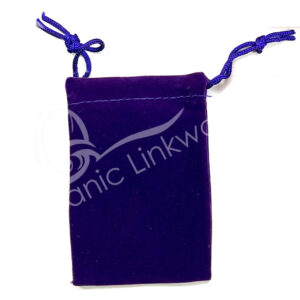 (CLOSE OUT) POUCH - VELVET, PURPLE (PK 12) 2 X 3"